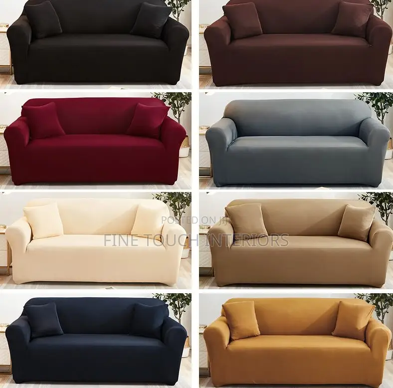 Plain Sofa Covers for Modern Homes