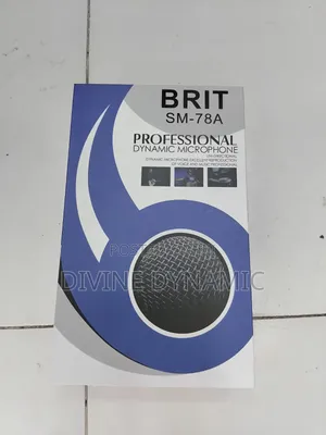 BRIT SM - 78A Professional Dynamic Microphone
