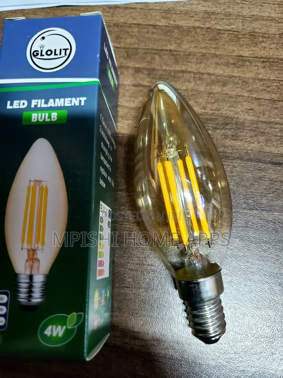 4W LED Filament Candle Bulb
