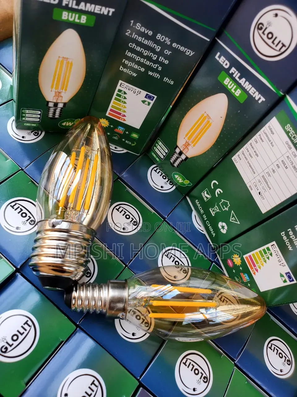 4W LED Filament Candle Bulb