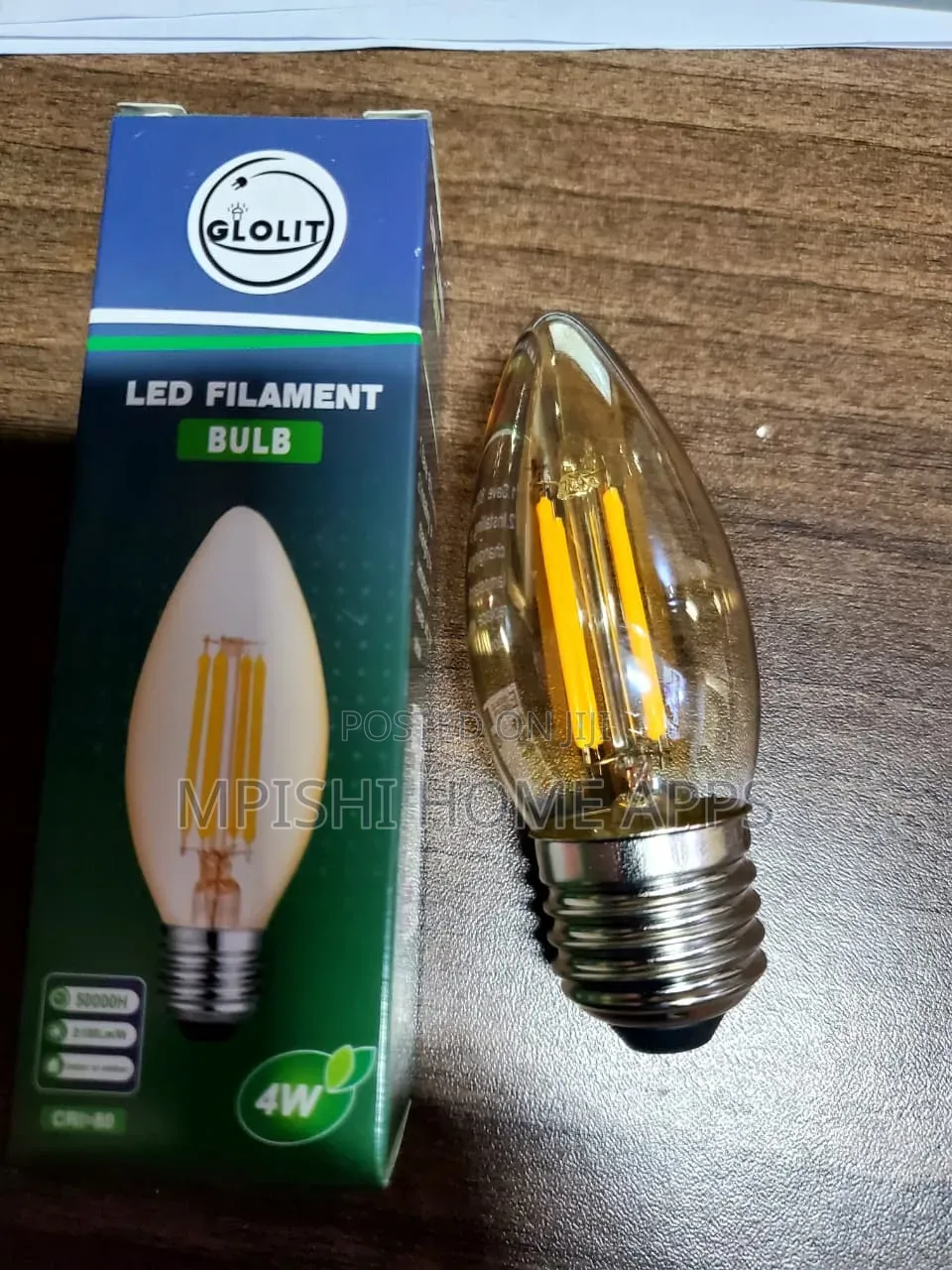 4W LED Filament Candle Bulb