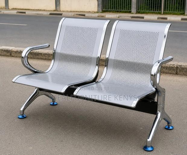 Unpadded 2seater Waiting Bench