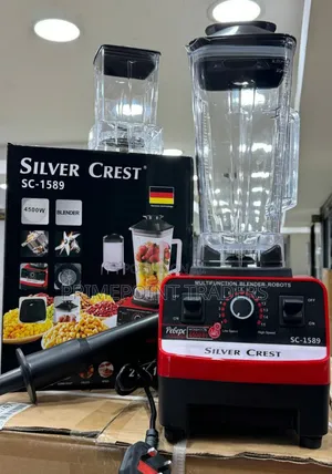 2. Silver Crest 2-in-1 Heavy-Duty Blender – Blend Grind With Ease
