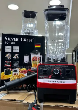 2. Silver Crest 2-in-1 Heavy-Duty Blender – Blend Grind With Ease