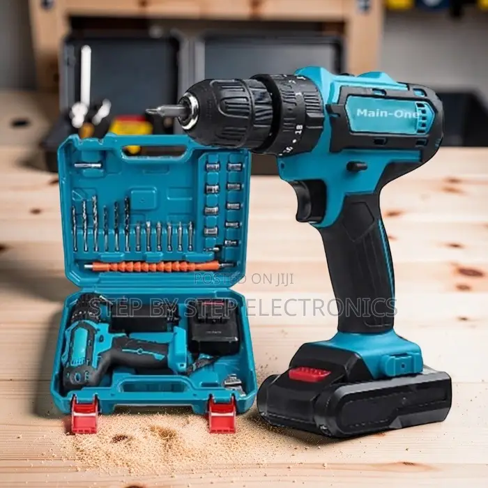 LED Work Light Precise Drilling Main-One Cordless Drill Machine