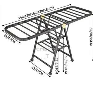 Movable Foldable/Portable Laundry Drying Rack