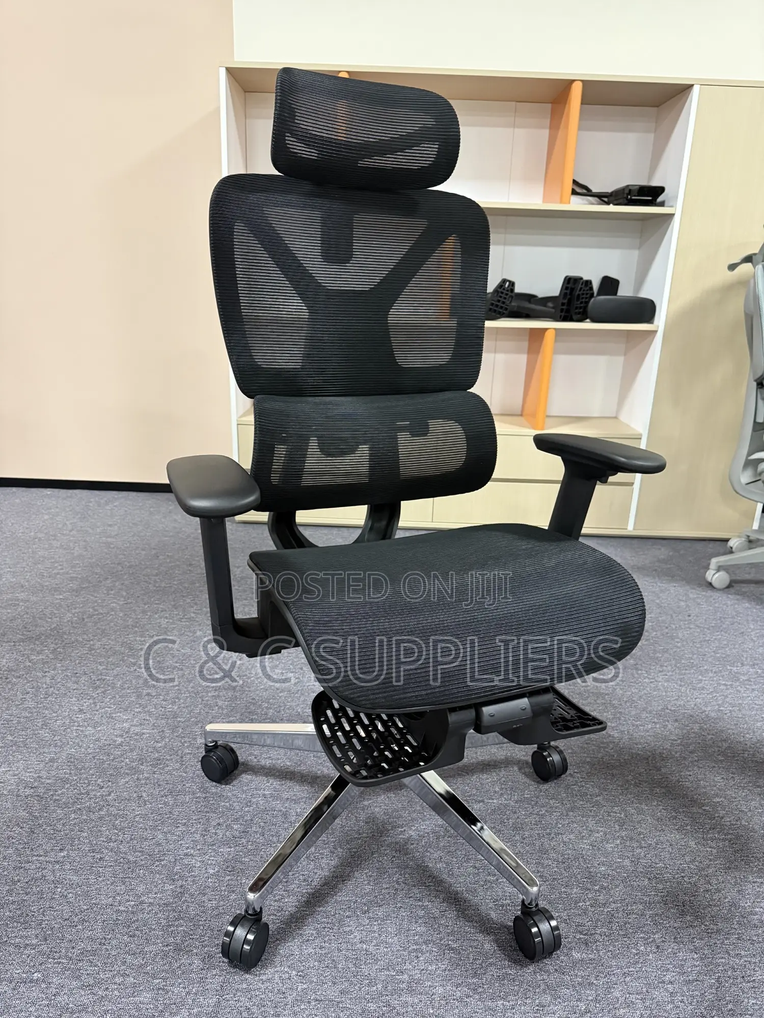 Reclining Full Mesh Study Chair.