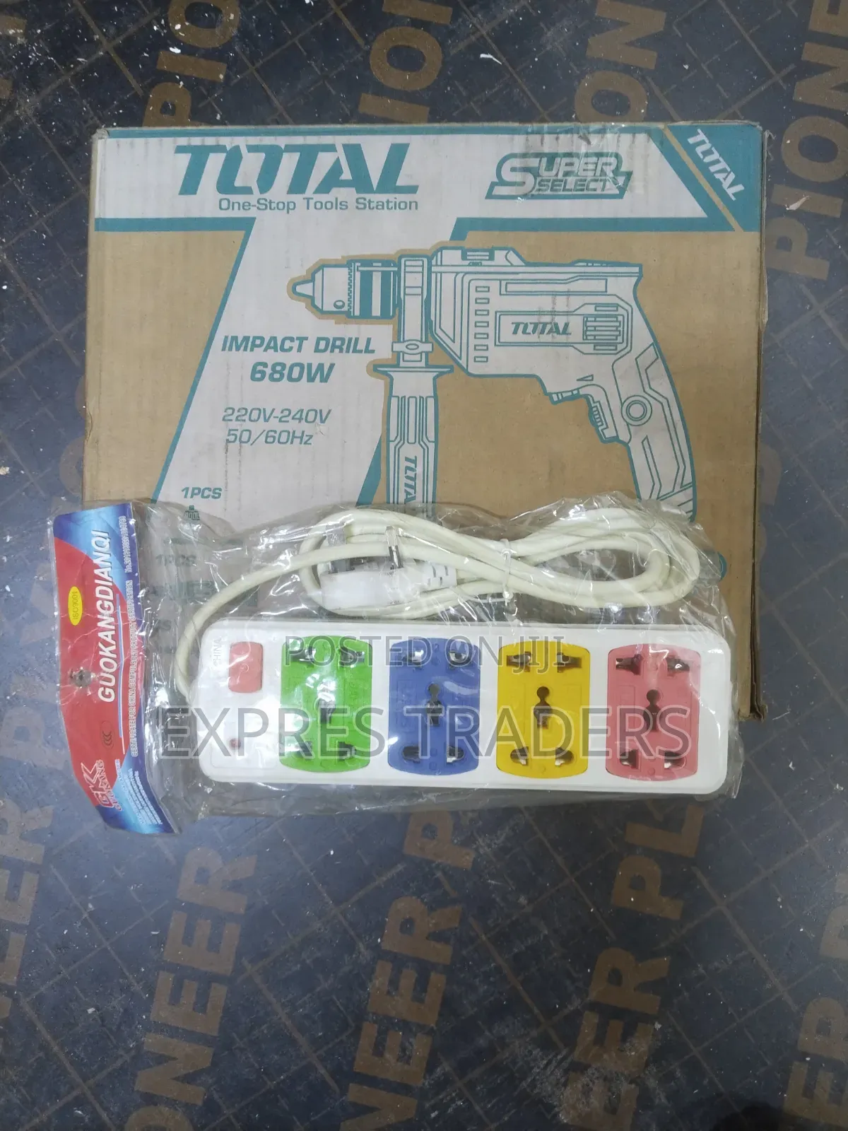 Total Drill 680 W With Free Extension