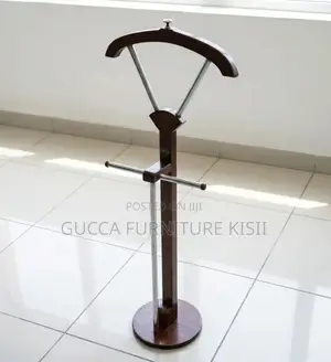 Custom Mahogany Office Coat Stand