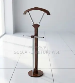 Custom Mahogany Office Coat Stand