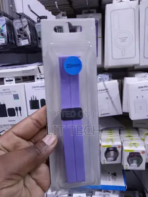 Watch Silicone Magnetic Loop Strap - Lavender Purple - 20MM Universal