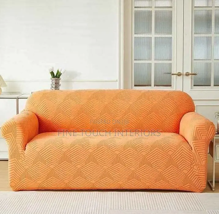 Durable Sofa Covers in Plain Colors
