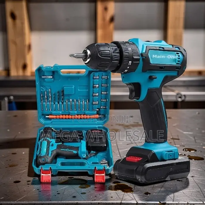 Keyless Chuck Easy Operation Main-One Cordless Drill Machine