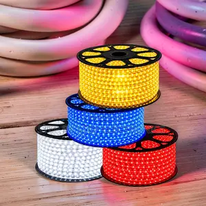 Flexible Tubing 50Meter Outdoor Snake Light With Connector
