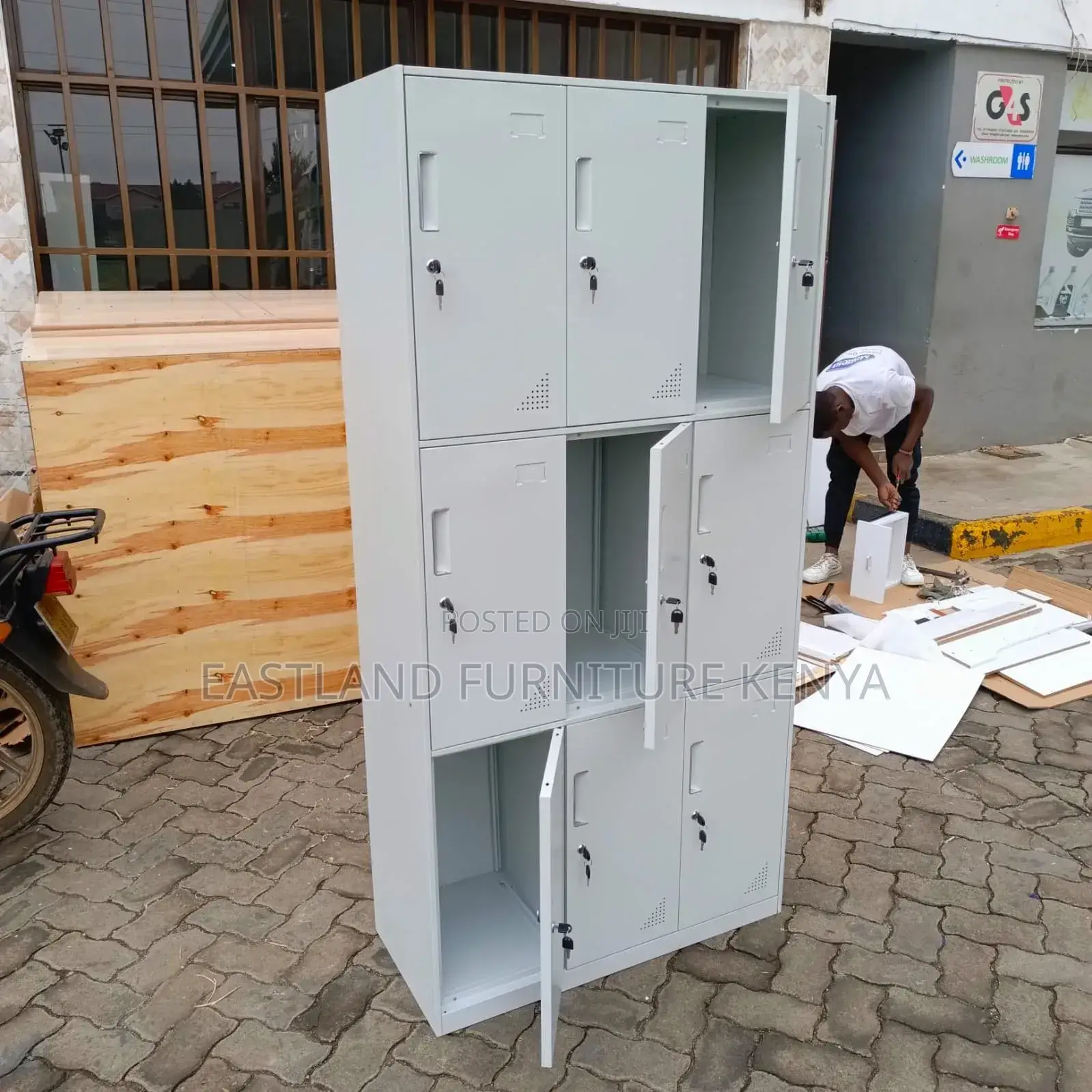 9door Locker Cabinate