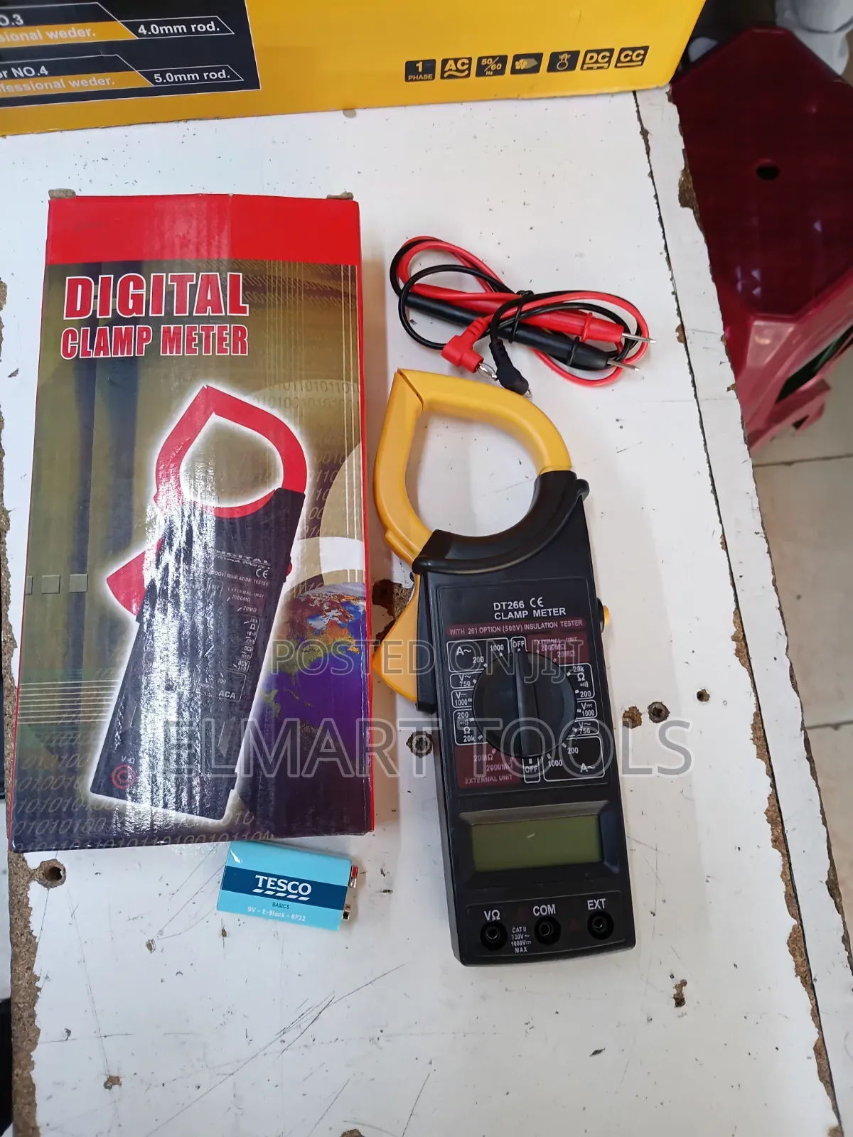 Digital Clamp Meter (Multimeter)