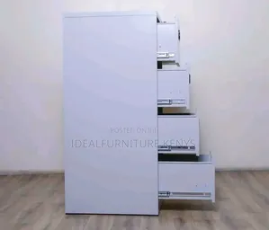4 Drawer Metalic Office Cabinet - Filing Storage Cabinet