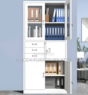 Cabinet With Safe for Office Organization