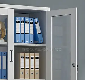 Cabinet With Safe for Office Organization