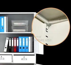 Cabinet With Safe for Office Organization