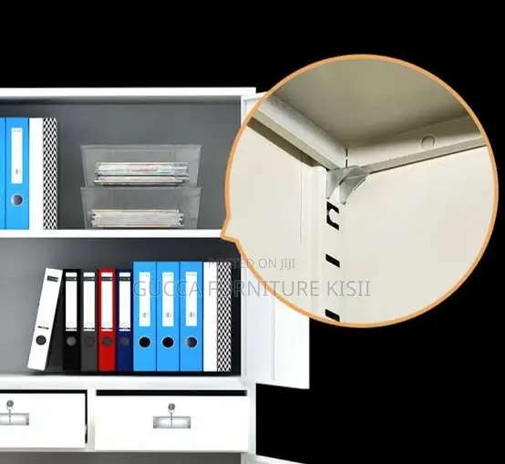 Cabinet With Safe for Office Organization