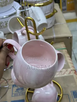 Pink Cups Set 6pieces
