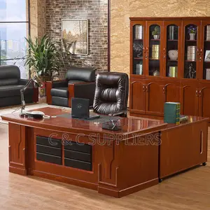 Executive L-Shaped Computer Desk-160cm