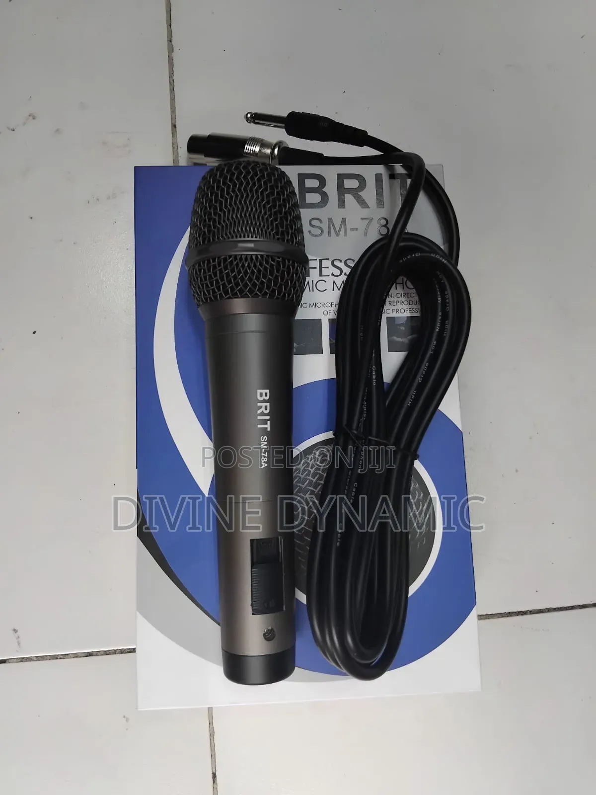 BRIT SM - 78A Professional Dynamic Microphone