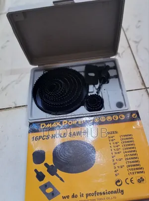 16-Piece Carbon Steel Hole Saw Kit