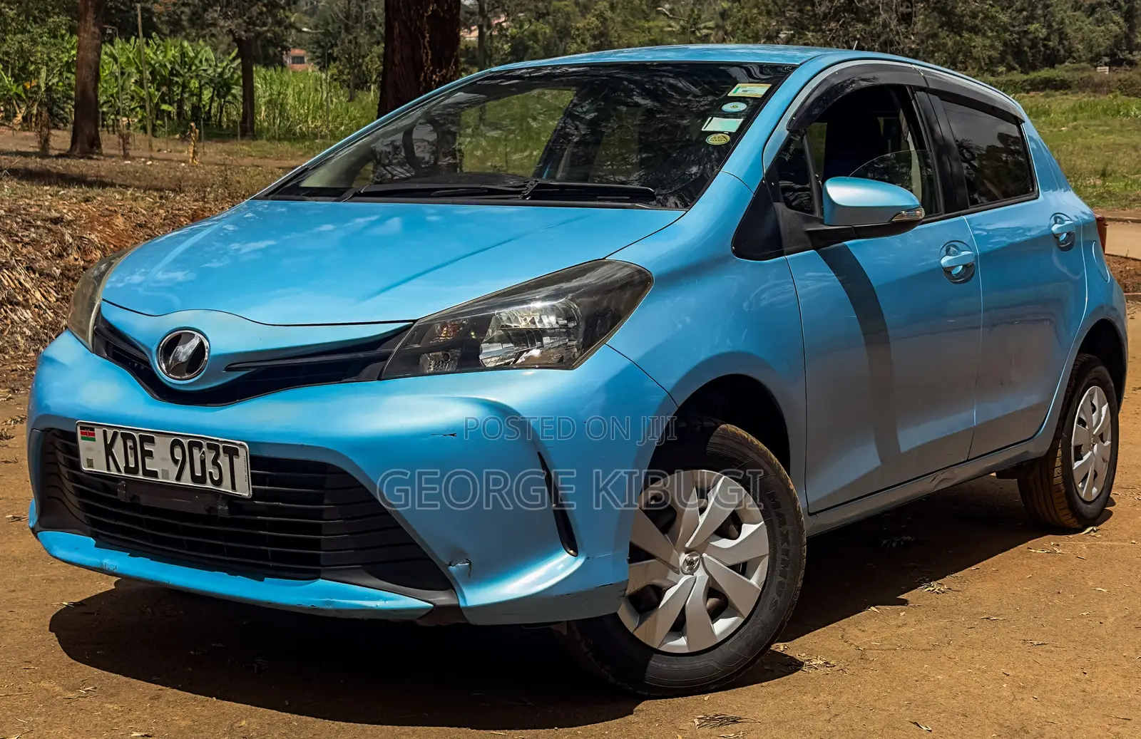 Toyota Vitz 2014 Blue