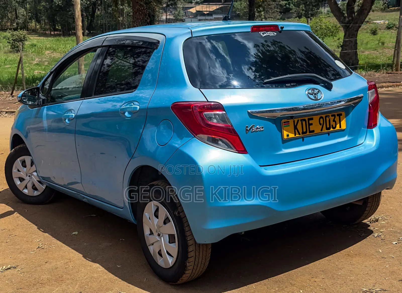 Toyota Vitz 2014 Blue