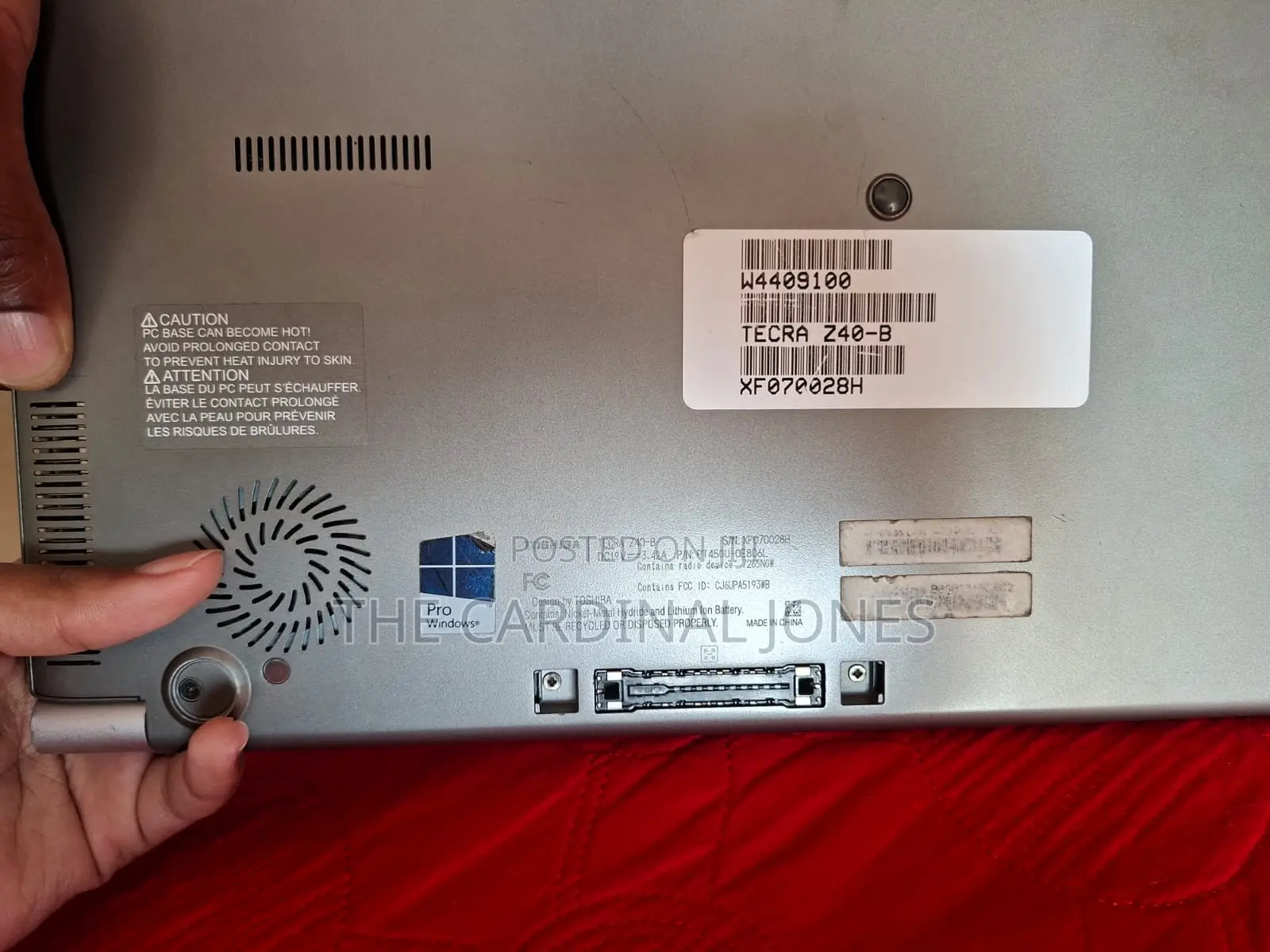 Laptop Toshiba Tecra Z40 8GB Intel Core i5 SSD 256GB