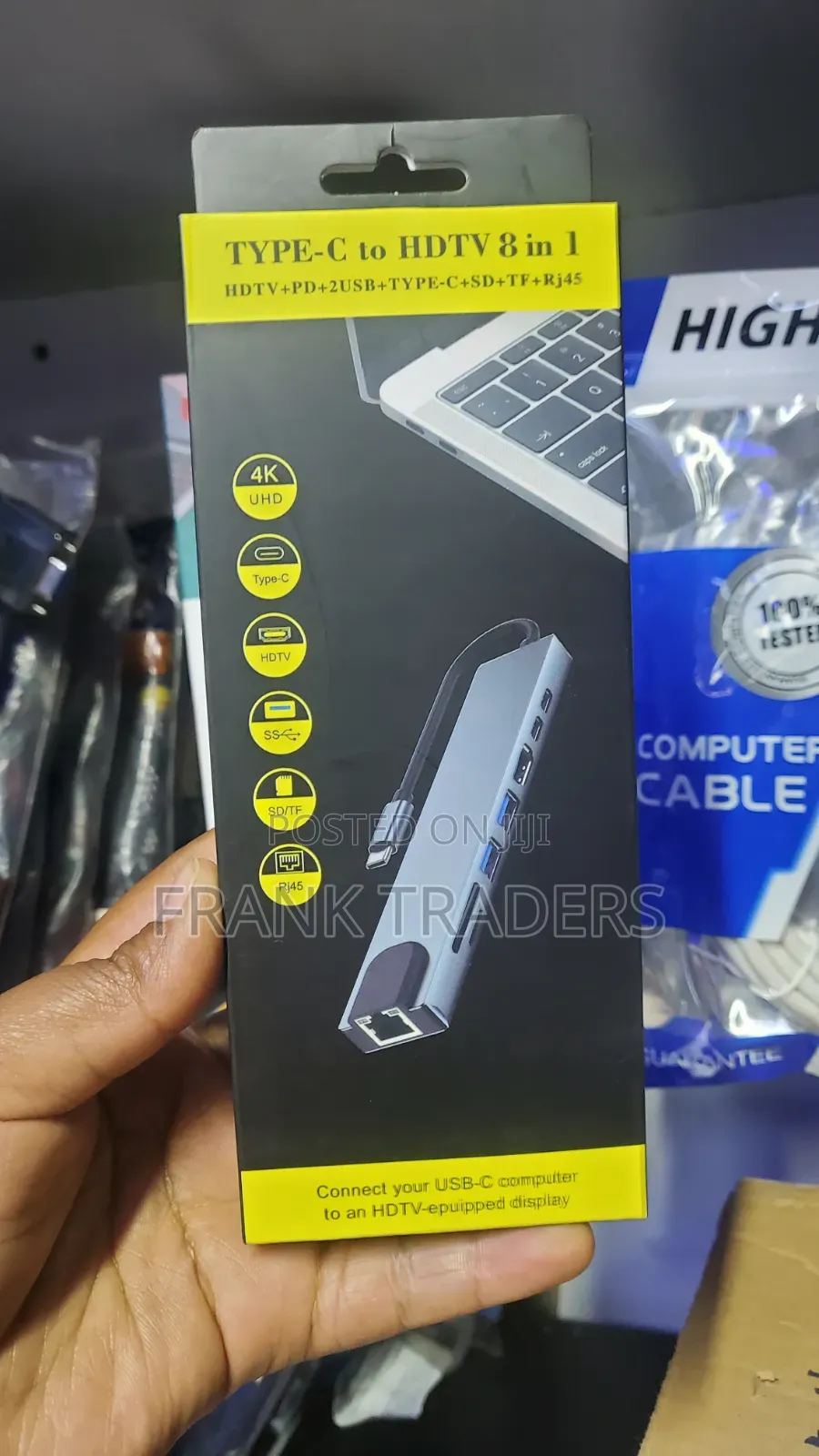 Type-C to Hdmi/HDTV 8 in 1
