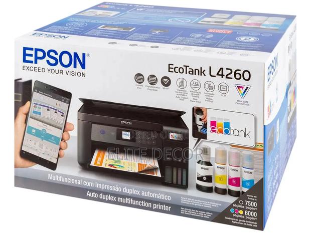Epson EcoTank L4260 Wi-Fi All-in-One Printer – Print, Scan Copy