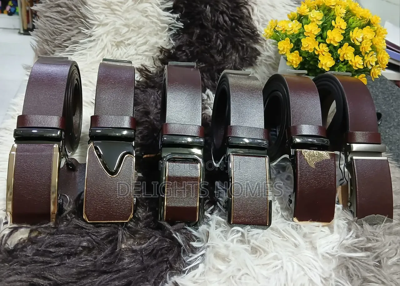 Men’s Leather Belts-Yu