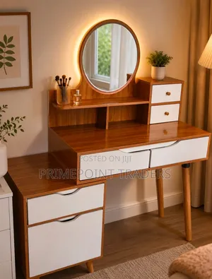 Executive Dressing Table With Mirror