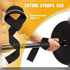 2pcs Antislip Weight Lifting Straps