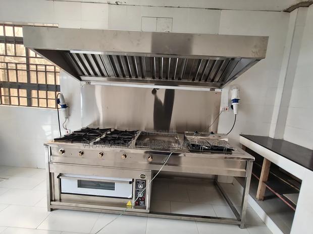 Commercial Kitchen Setup – Cooker Hood - main view