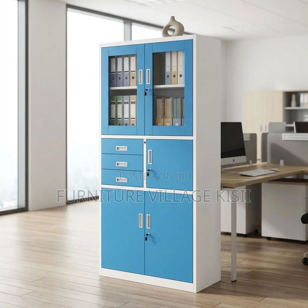 Office Metallic Cabinet With Safe