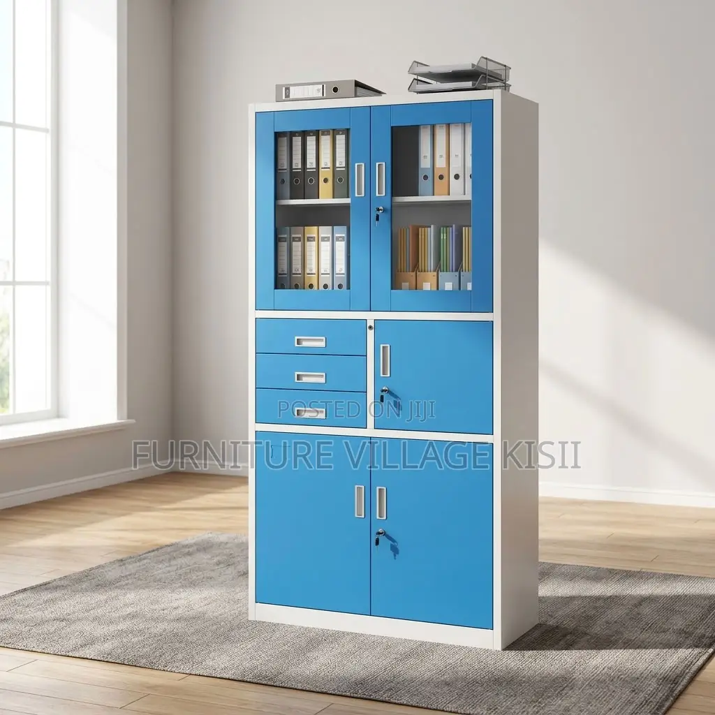 Office Metallic Cabinet With Safe