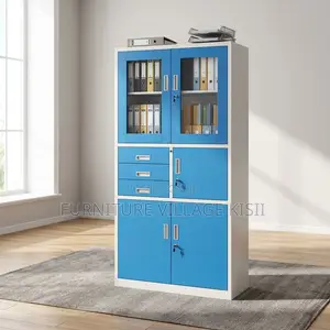 Office Metallic Cabinet With Safe