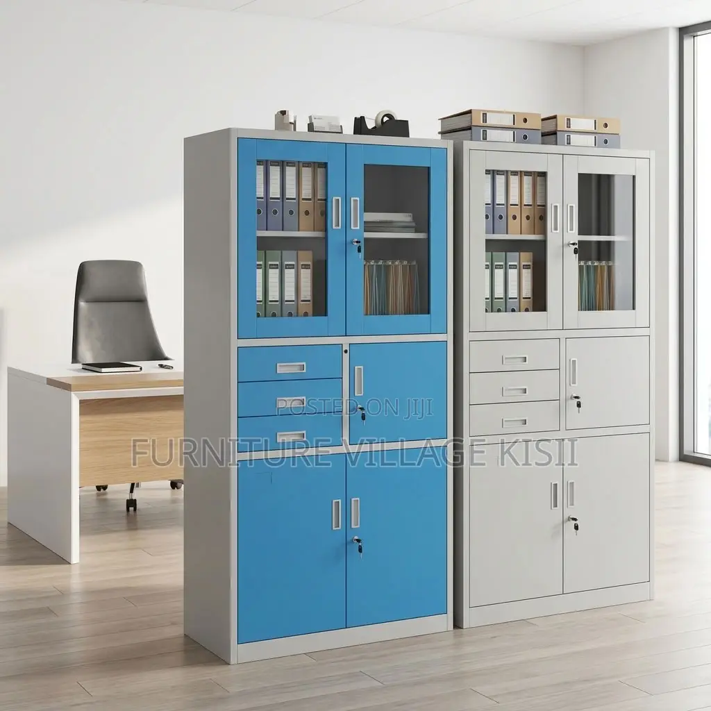 Office Metallic Cabinet With Safe