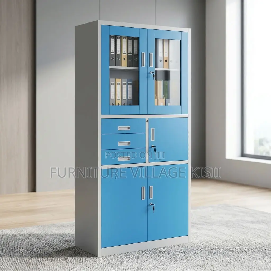 Office Metallic Cabinet With Safe