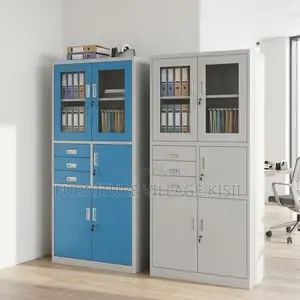 Office Metallic Cabinet With Safe