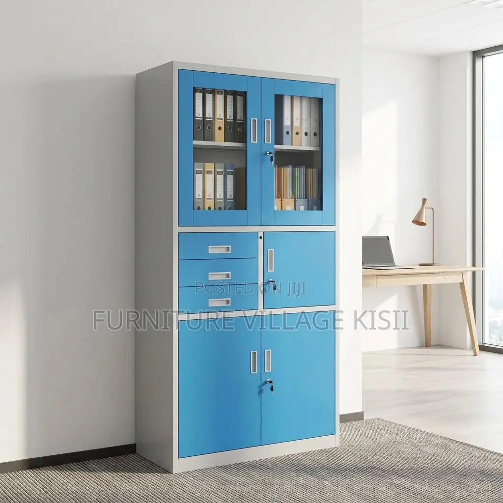 Office Metallic Cabinet With Safe