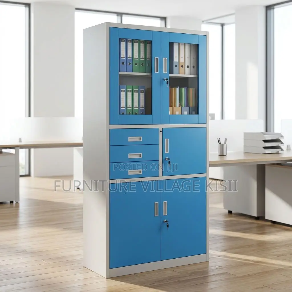 Office Metallic Cabinet With Safe