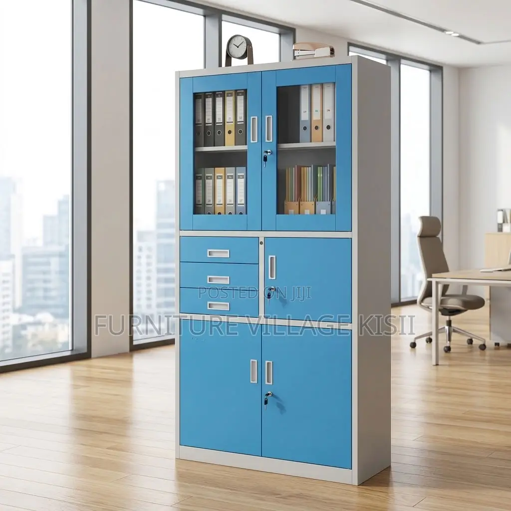 Office Metallic Cabinet With Safe