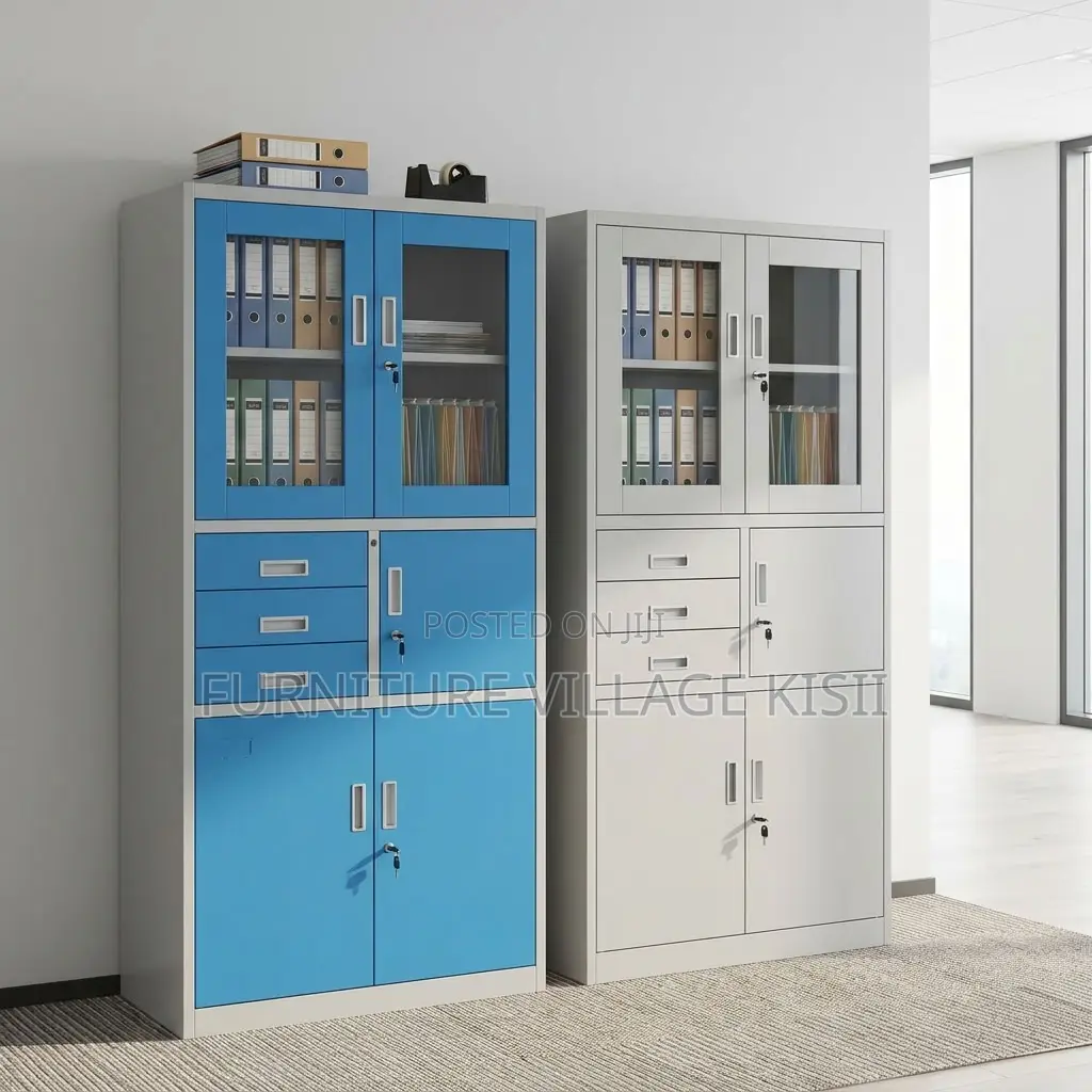 Office Metallic Cabinet With Safe