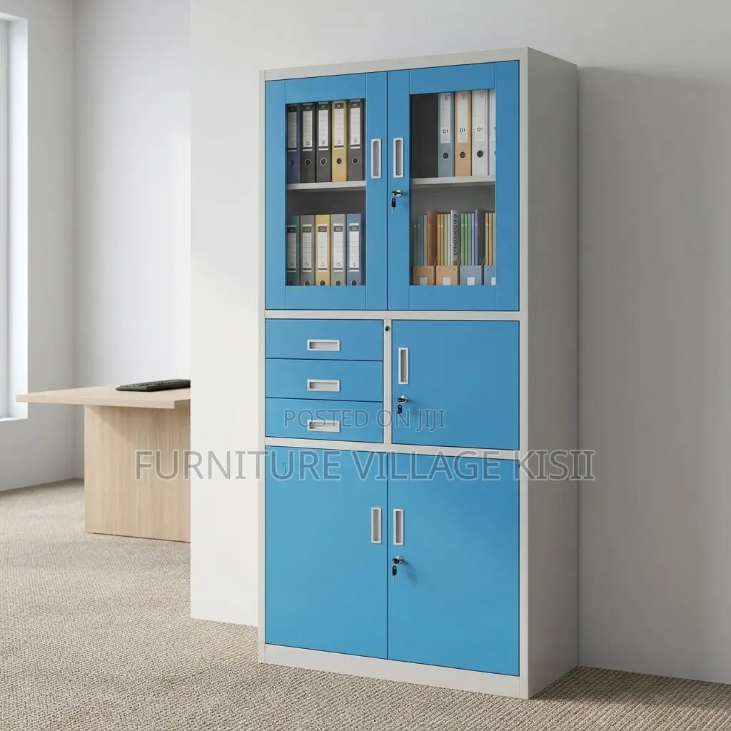 Office Metallic Cabinet With Safe