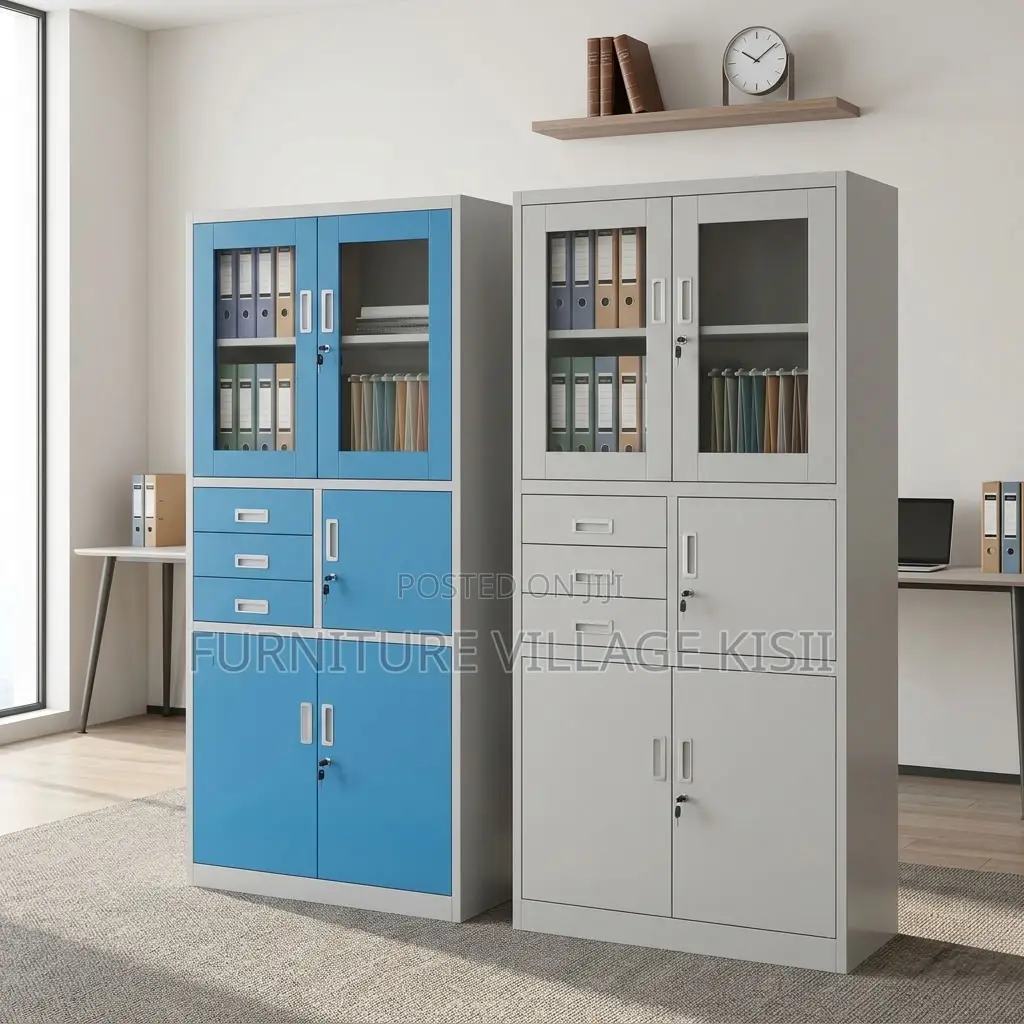 Office Metallic Cabinet With Safe
